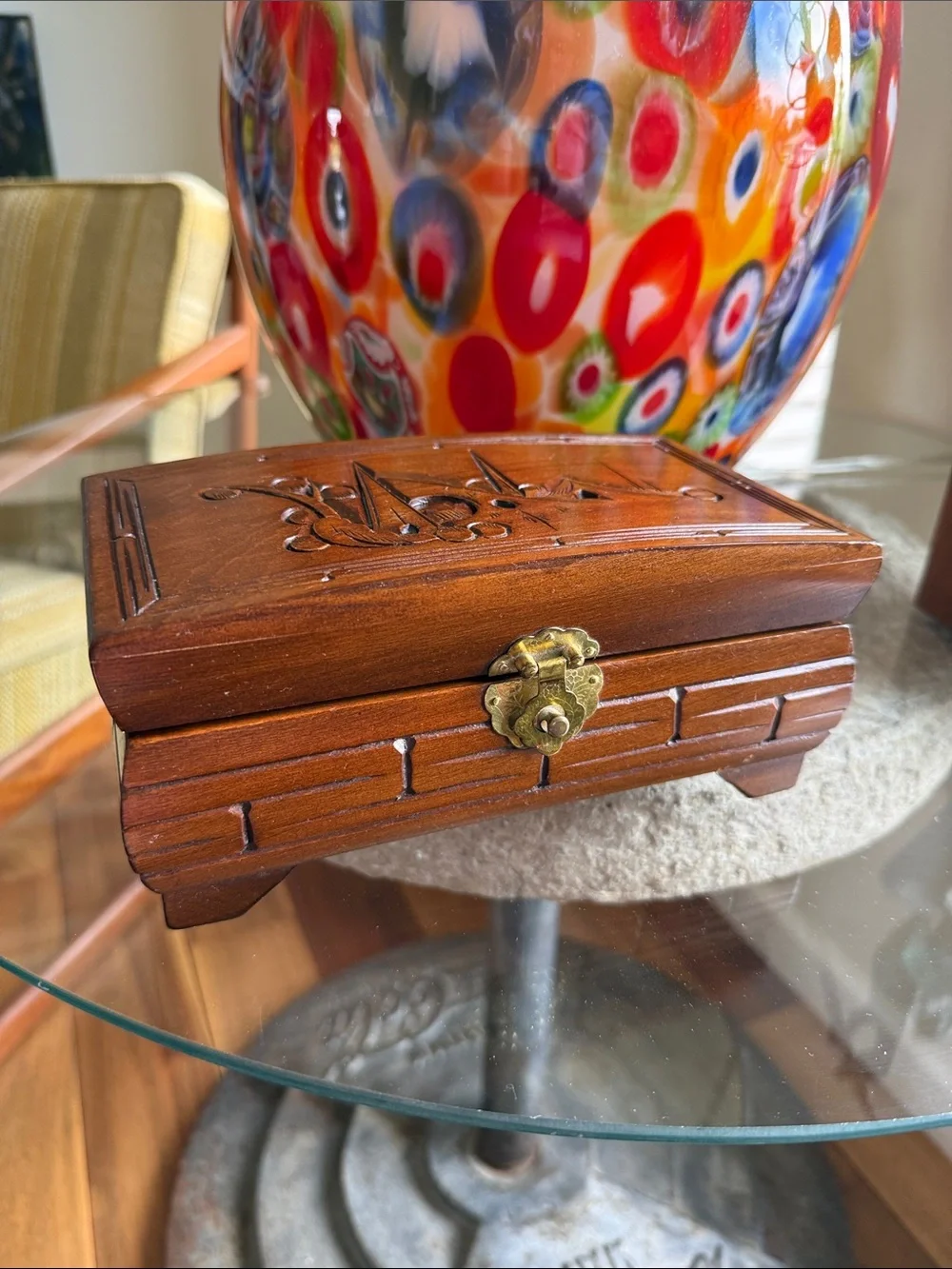 Vintage jewelry box - Picture 2 of 9